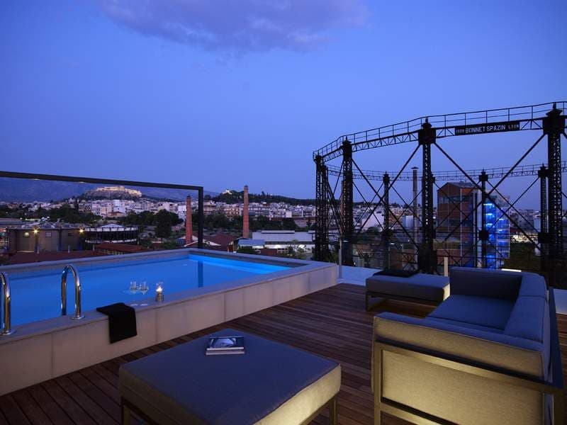 Private Loft in Gkazi Athens-Titanium Grey honed